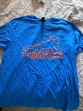 University of Florida Engineering Short-Sleeve Tee - Blue